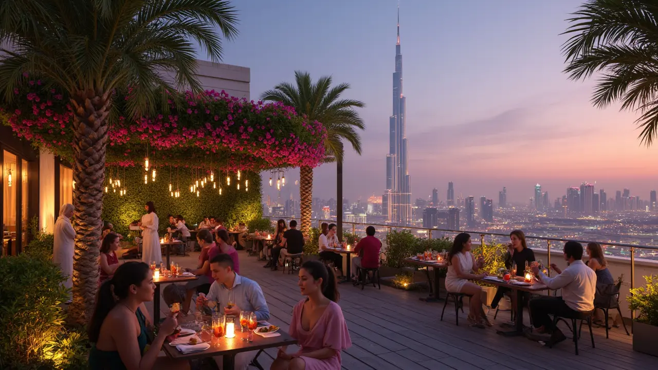 Taste, Style, and Ambience: What Sets Dubai Rooftop Gardens Apart?