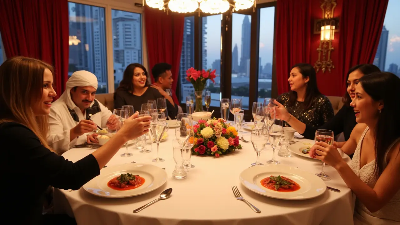 Dining at Billionaire: Italian Flavour, Dubai Flair
