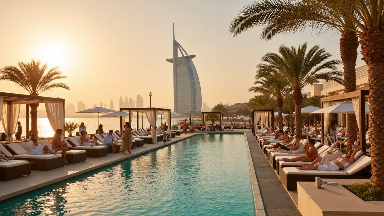 Luxury on the Sand: Best Beach Clubs in Dubai for a Glamorous Getaway