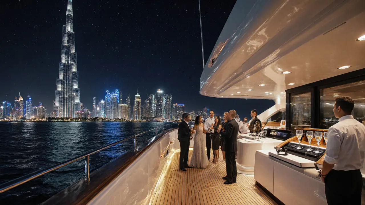 Experience the Magic of a Yacht Party in Dubai