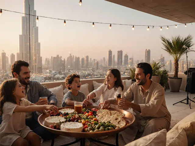 Best Rooftop Bars in Dubai with Family-Style Dining