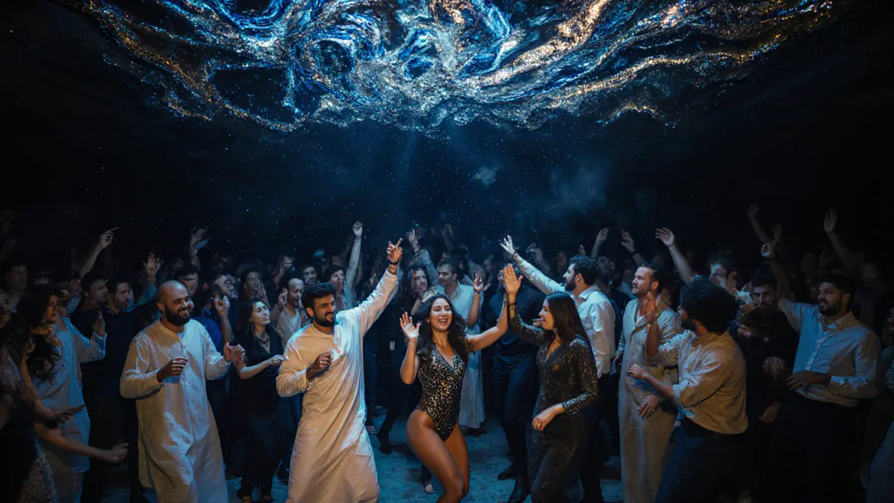 An Insider's Look at BASE Dubai Nightclub's Electric Atmosphere