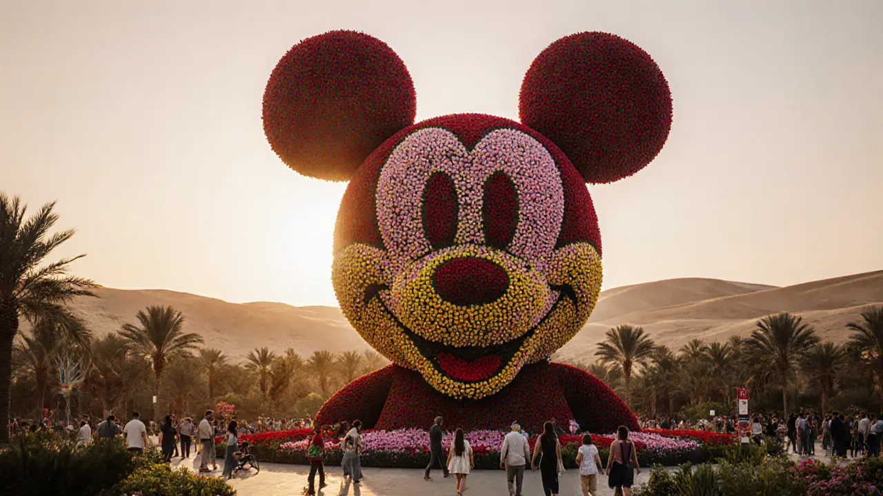 The Story Behind Dubai Miracle Garden's Record-Breaking Displays
