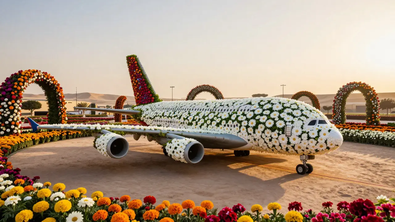 Dubai Miracle Garden: A Blossoming Tribute to Nature's Beauty