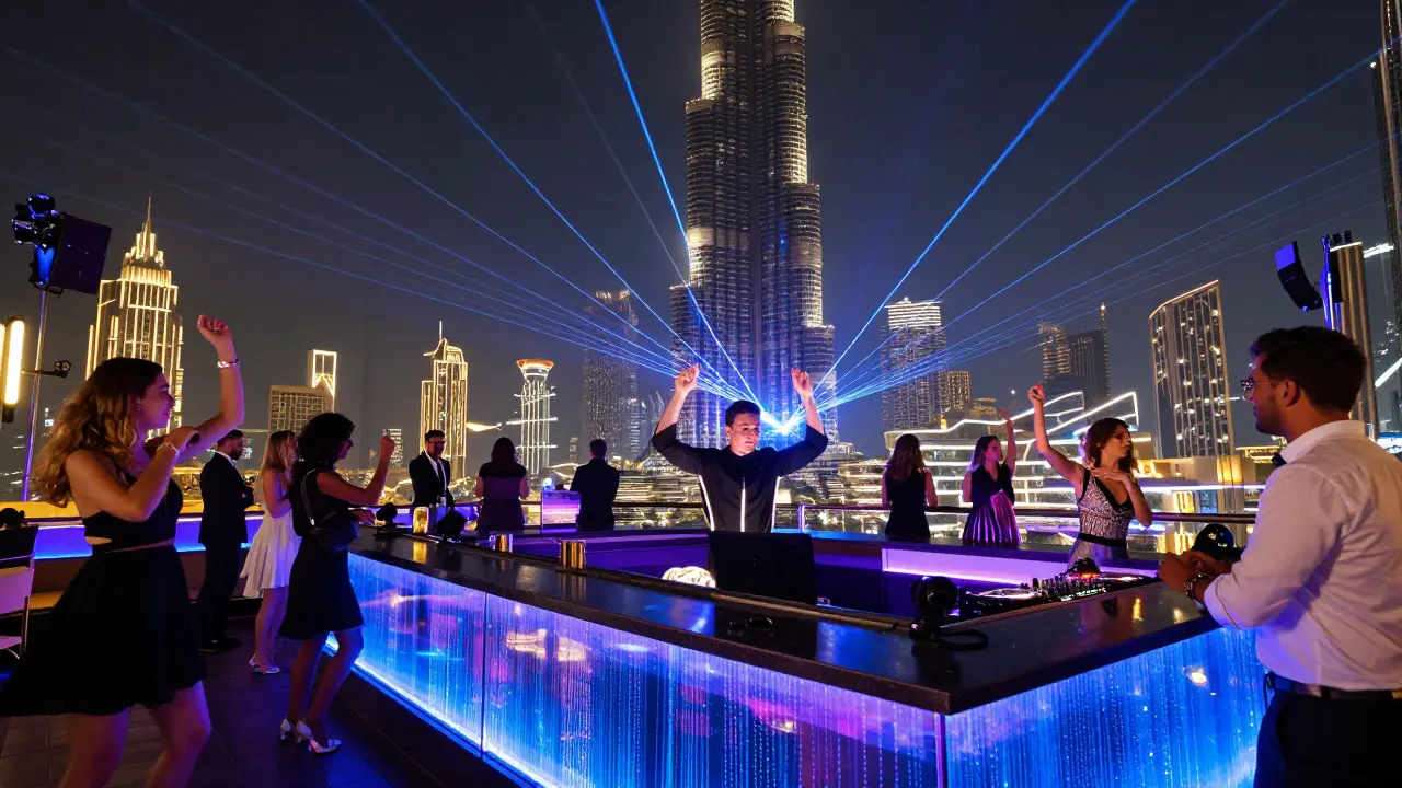 Night Life in Dubai - Party Hard: Where the City Comes Alive After Dark